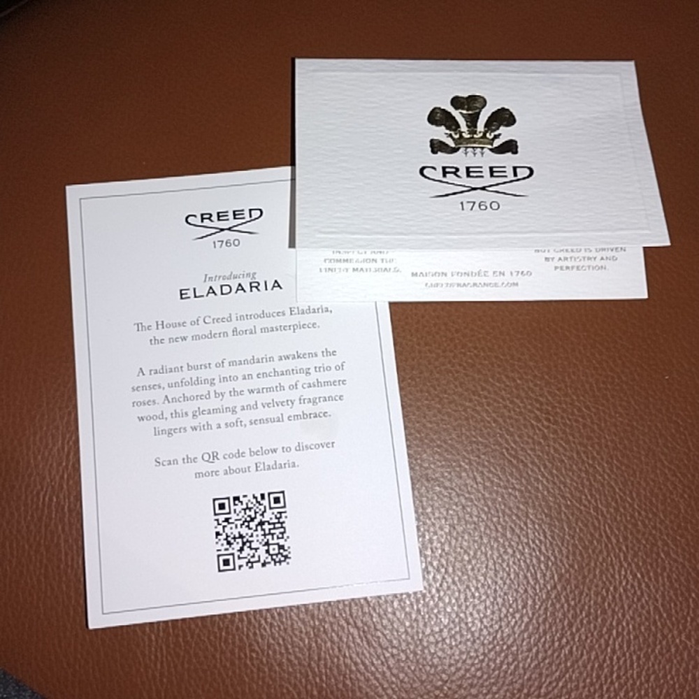 Creed Eladaria 1760 sample